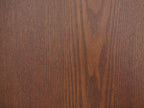 Dining Table SHERIDAN Dark Ash Wood 180 cm 100 cm