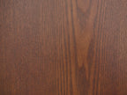 Extending Dining Table CAMDEN Dark Ash Wood 160/200 cm 95 cm