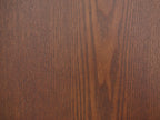 Extending Dining Table LARTO Dark Ash Wood 180/220 cm 90 cm
