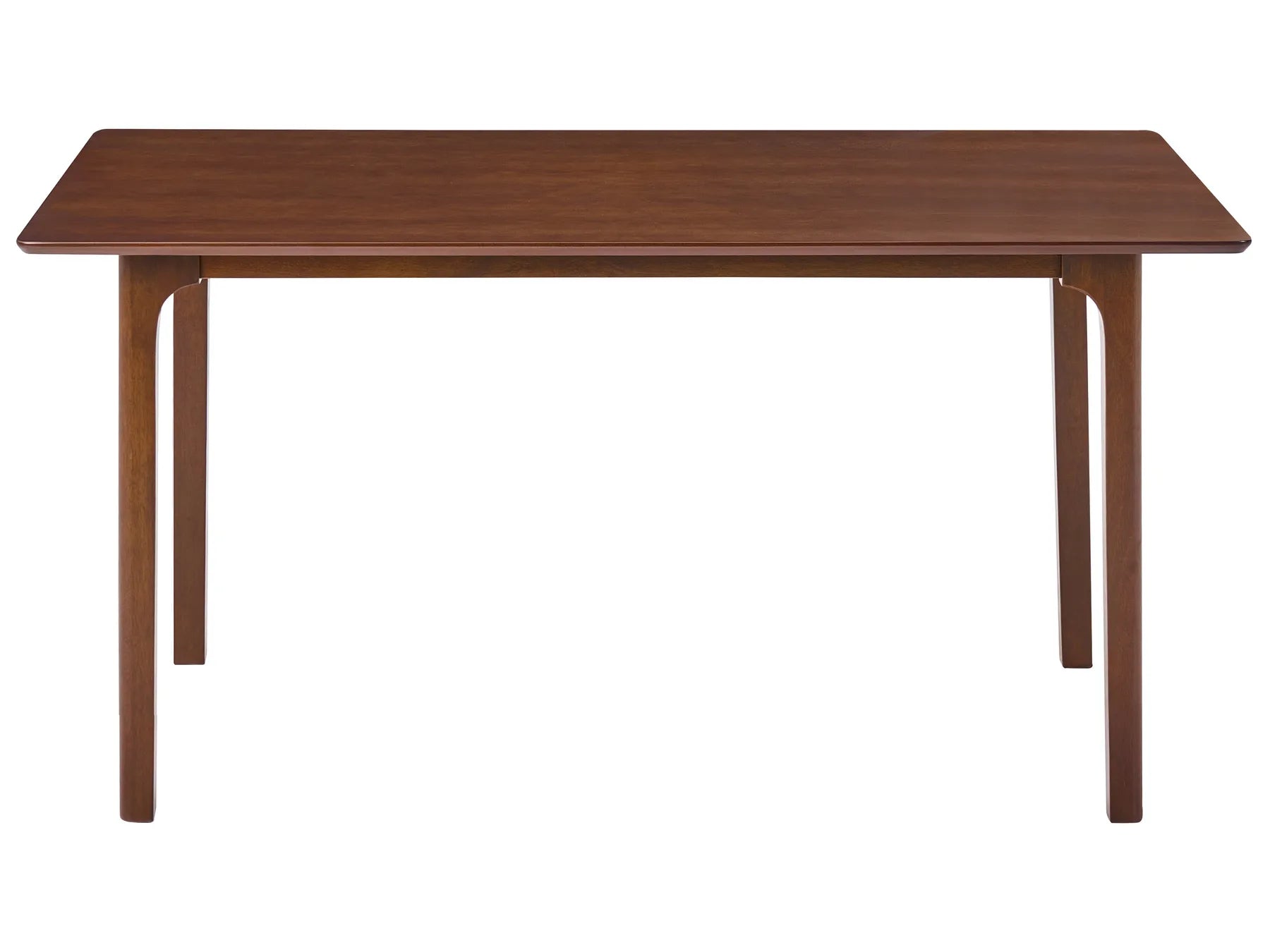 Dining Table DELMAS Dark Ash Wood 160 cm 90 cm