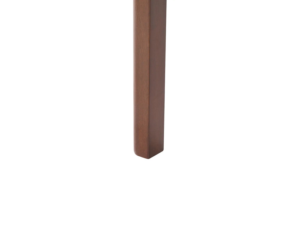 Dining Table DELMAS Dark Ash Wood 160 cm 90 cm