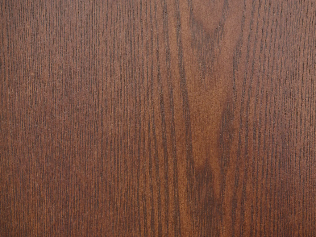 Dining Table DELMAS Dark Ash Wood 160 cm 90 cm