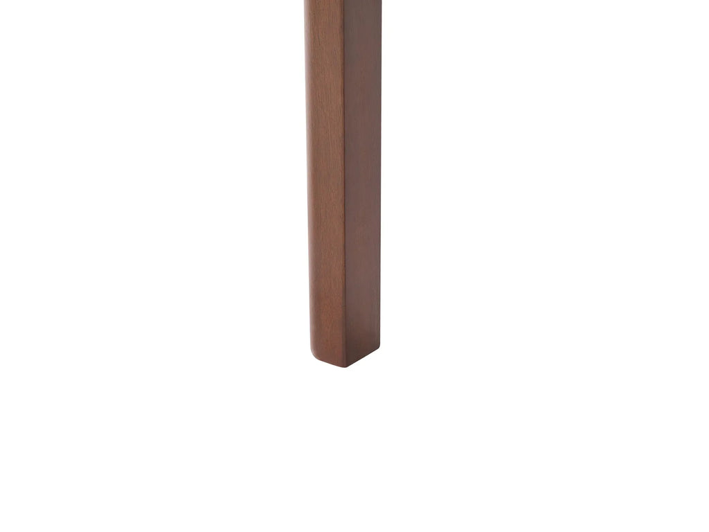 Extending Dining Table DELMAS Dark Ash Wood 160/200 cm 90 cm