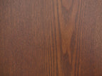 Extending Dining Table DELMAS Dark Ash Wood 160/200 cm 90 cm