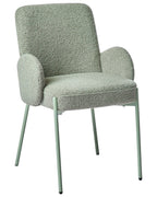 Dining Chair MAGEE Boucle Light Green
