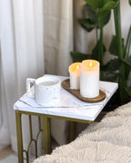 Side Table PANDALE White Marble