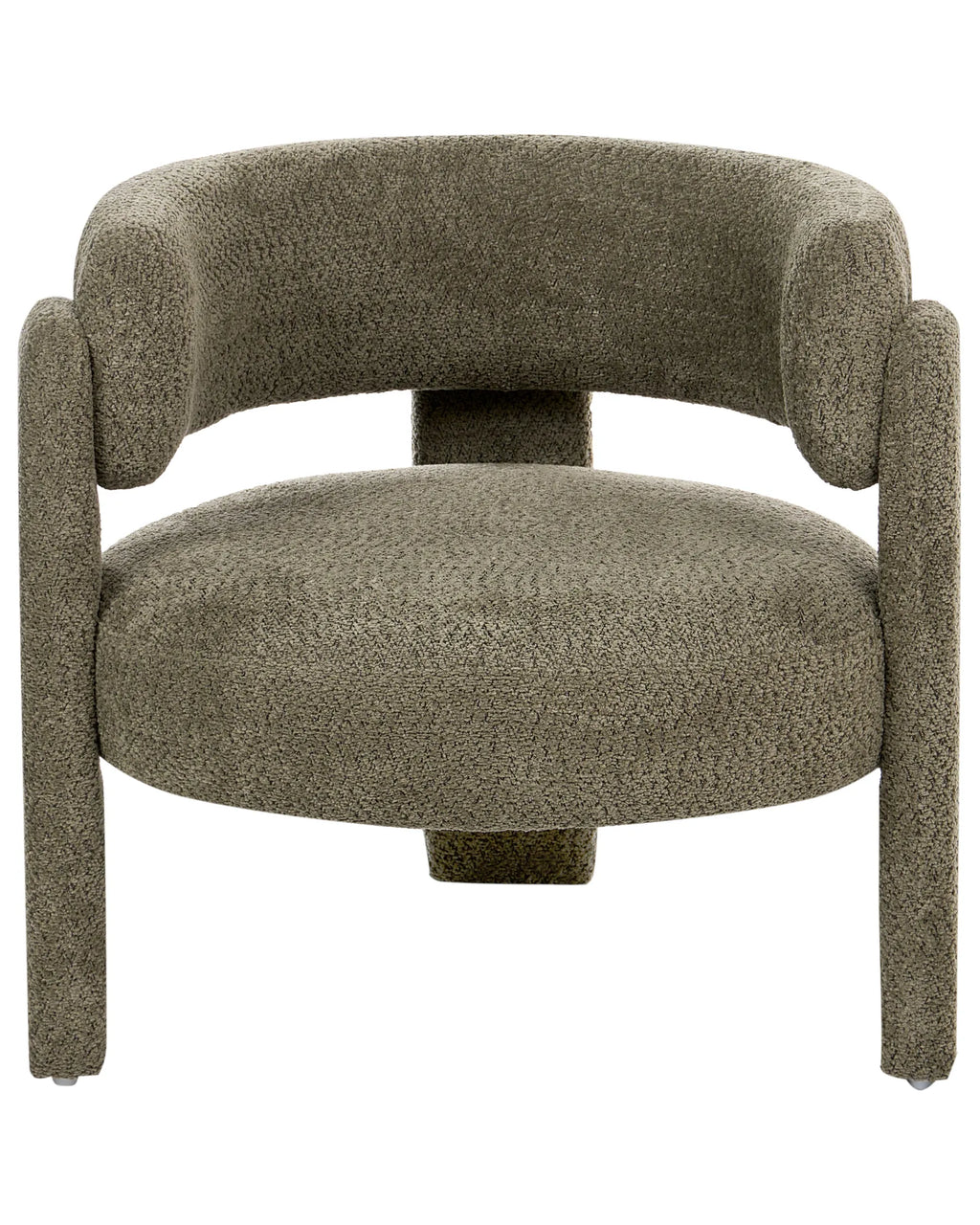 Armchair BUREA Chenille Dark Green
