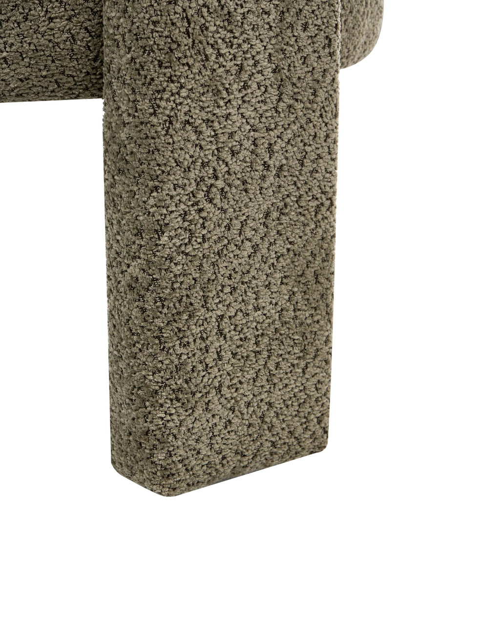 Armchair BUREA Chenille Dark Green
