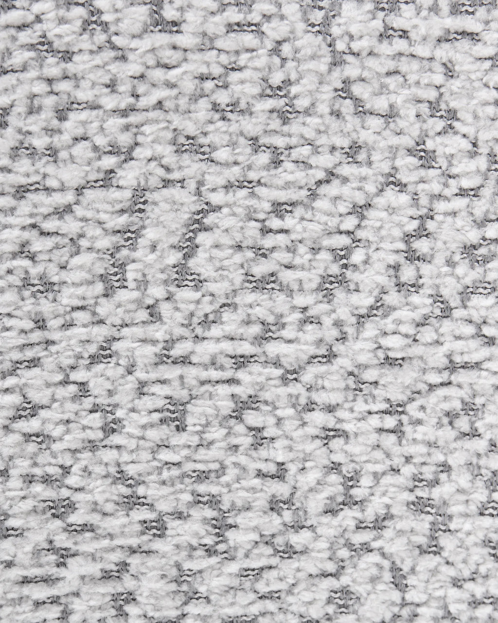 Armchair BUREA Chenille Light Grey