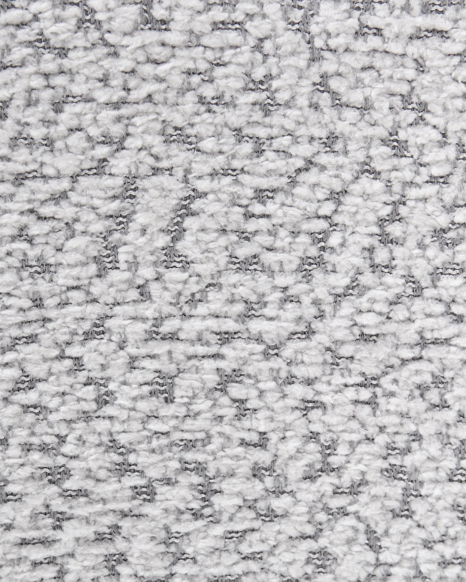 Armchair BUREA Chenille Light Grey