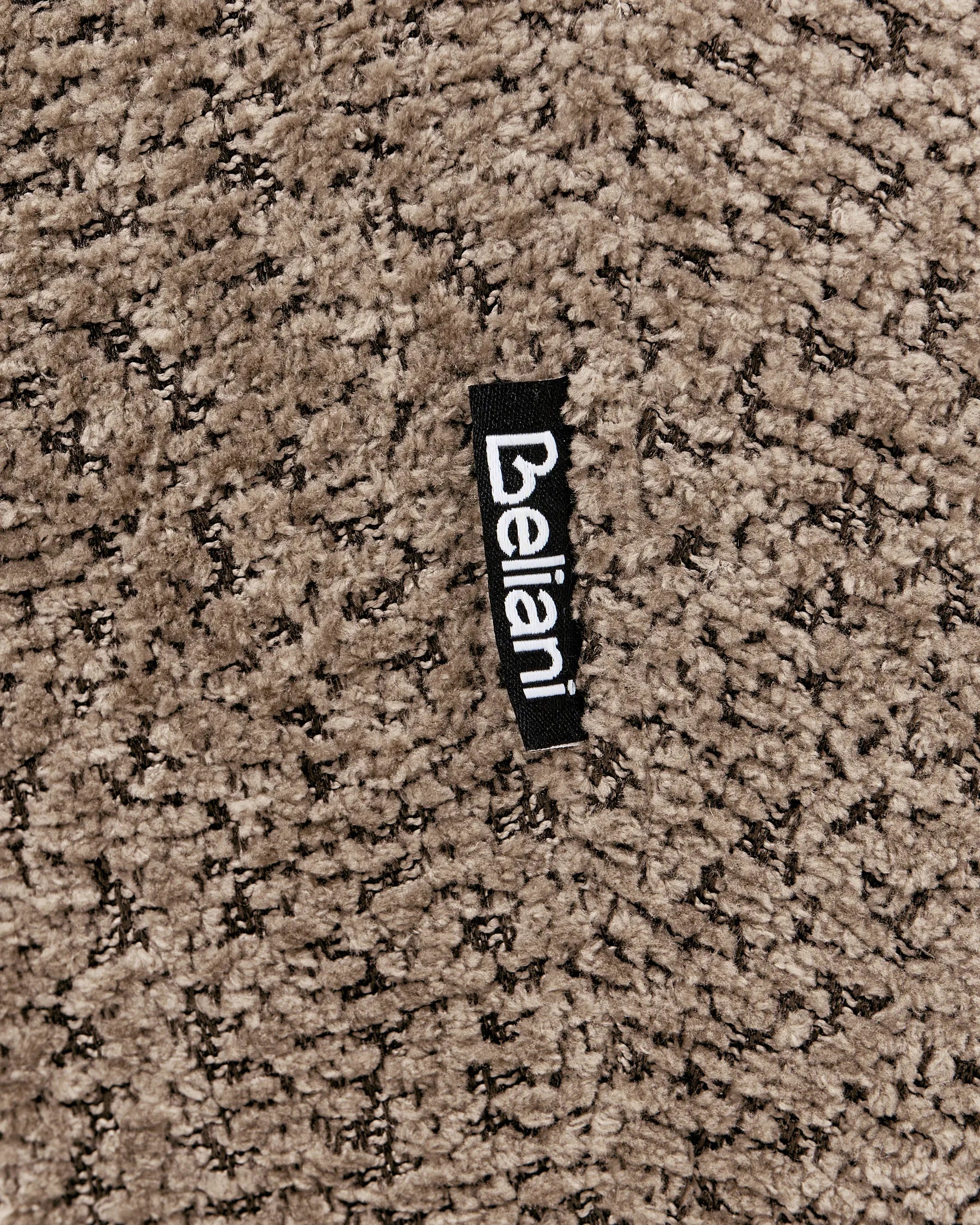 Swivel Armchair KUOLPA Chenille Taupe