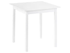 Dining Table VERITAS White 75 cm 75 cm Pine Wood