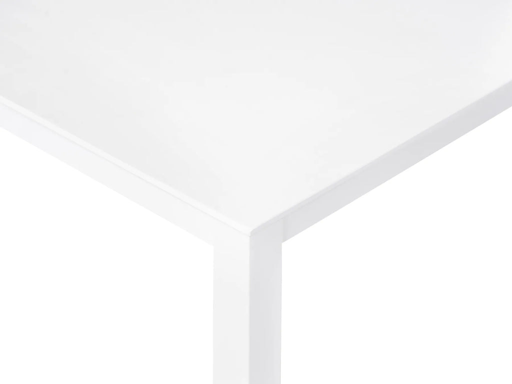 Dining Table VERITAS White 75 cm 75 cm Pine Wood