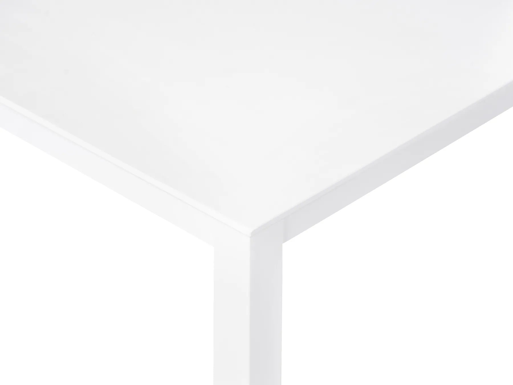 Dining Table VERITAS White 75 cm 75 cm Pine Wood