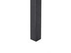 Dining Table VERITAS Black 75 cm 75 cm Pine Wood