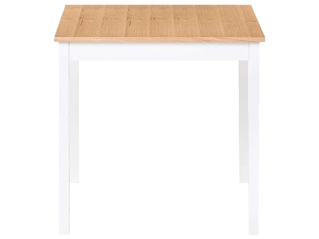 Dining Table BATTERSBY Light Oak 80 cm 80 cm