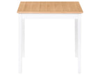 Dining Table BATTERSBY Light Oak 80 cm 80 cm