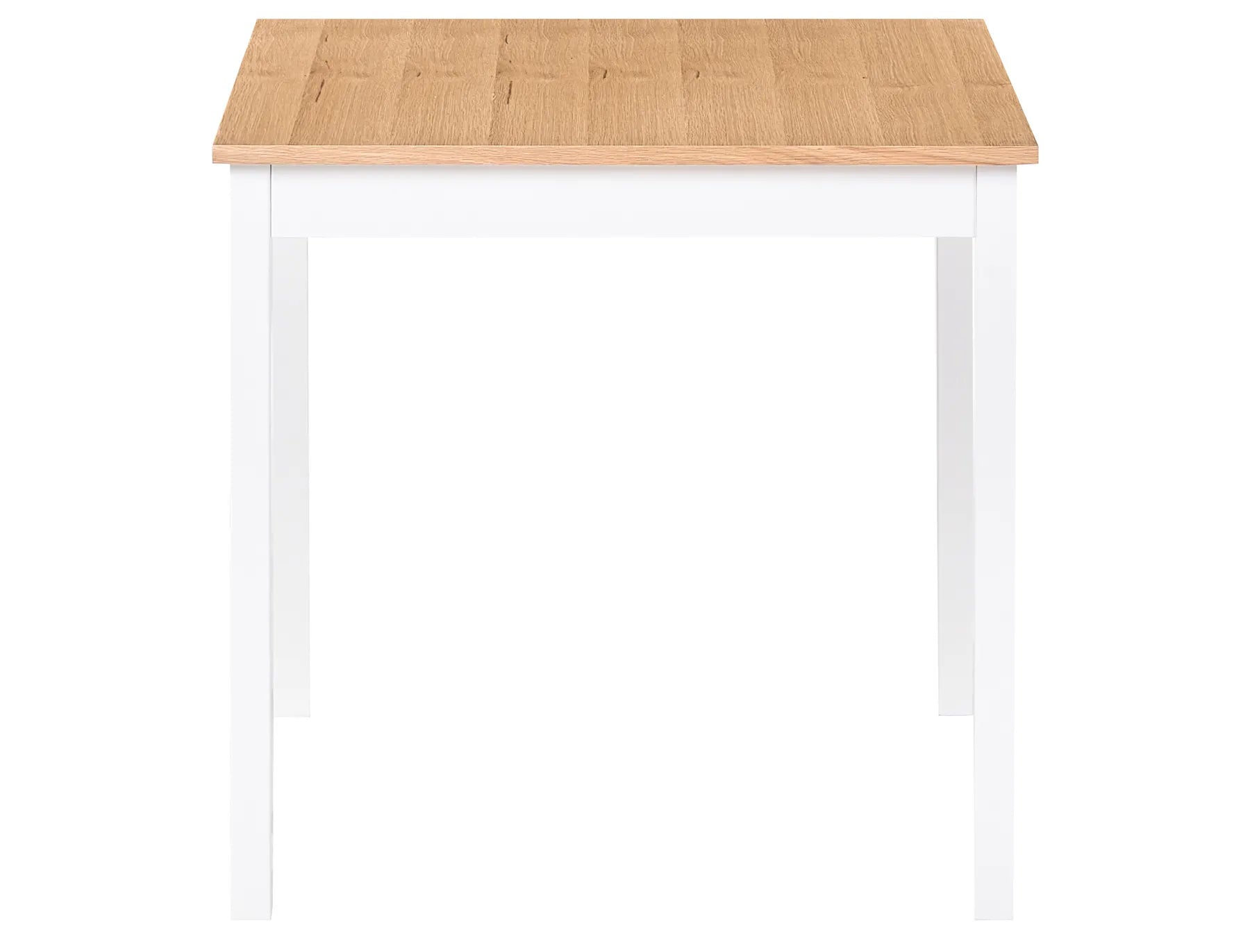 Dining Table BATTERSBY Light Oak 80 cm 80 cm