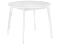 Dining Table ROXBY White 100 cm 100 cm Pine Wood
