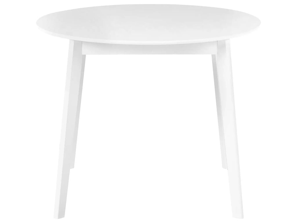 Dining Table ROXBY White 100 cm 100 cm Pine Wood