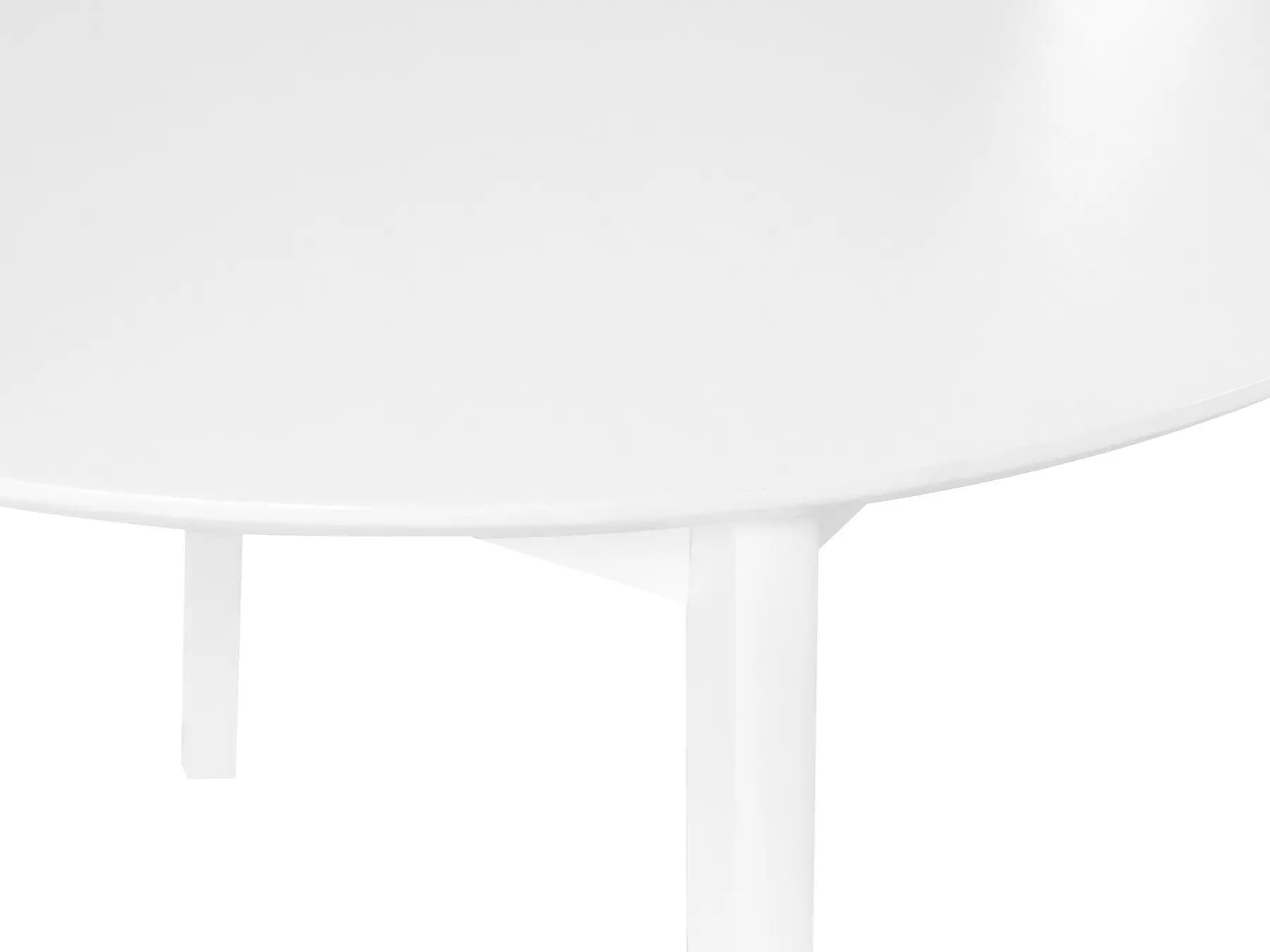 Dining Table ROXBY White 100 cm 100 cm Pine Wood