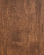 Set of 2 Bar Chairs CHARLESTON Wood Brown/ Light Beige