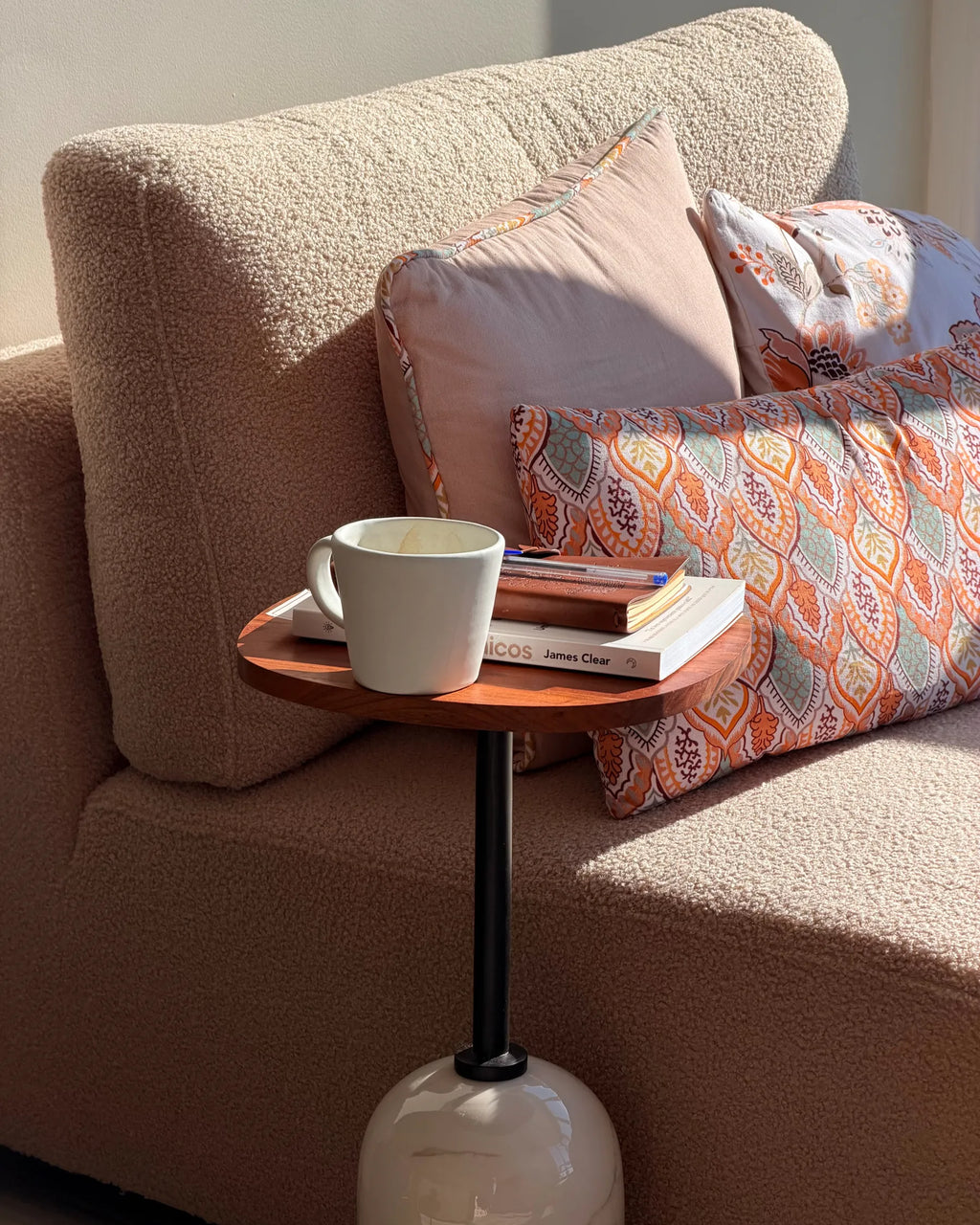 Side Table OASIS Metal White