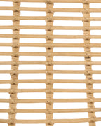 Set of 2 Dining Chairs TAOS Rattan Natural