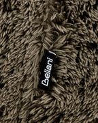 Armchair HAMINA Faux Fur Dark Green