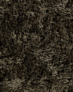 Armchair HAMINA Faux Fur Dark Green