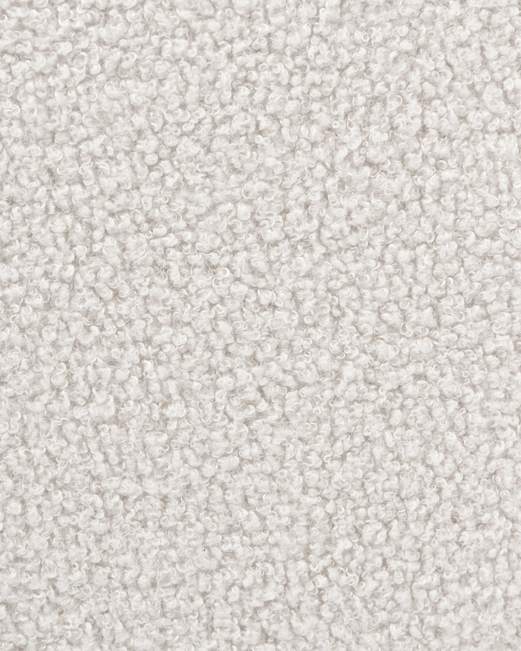 Rocking Chair HASLEV  with Footrest Boucle Off-White
