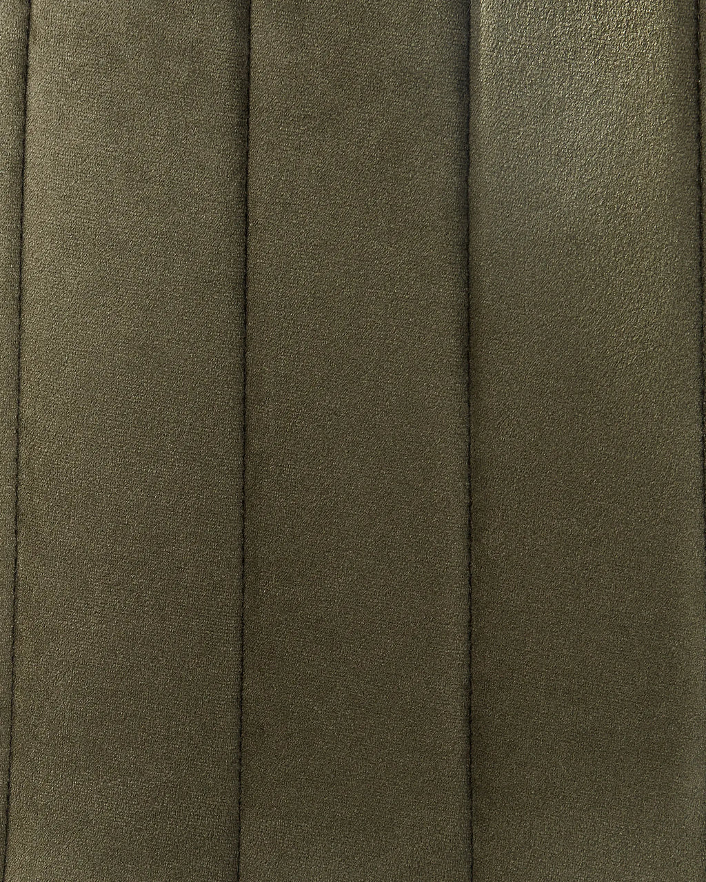 Set of 4 Dining Chairs KALISPELL Velvet Olive Green