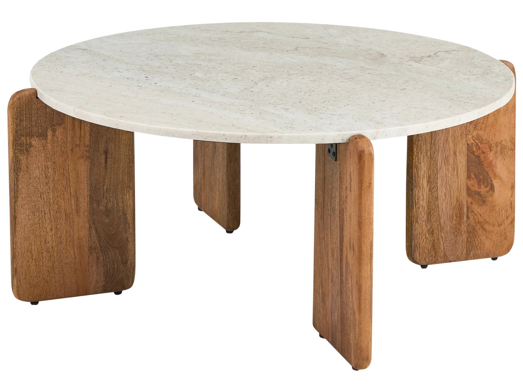 Coffee Table LUNO Marble Light Beige