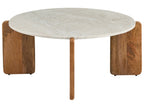 Coffee Table LUNO Marble Light Beige