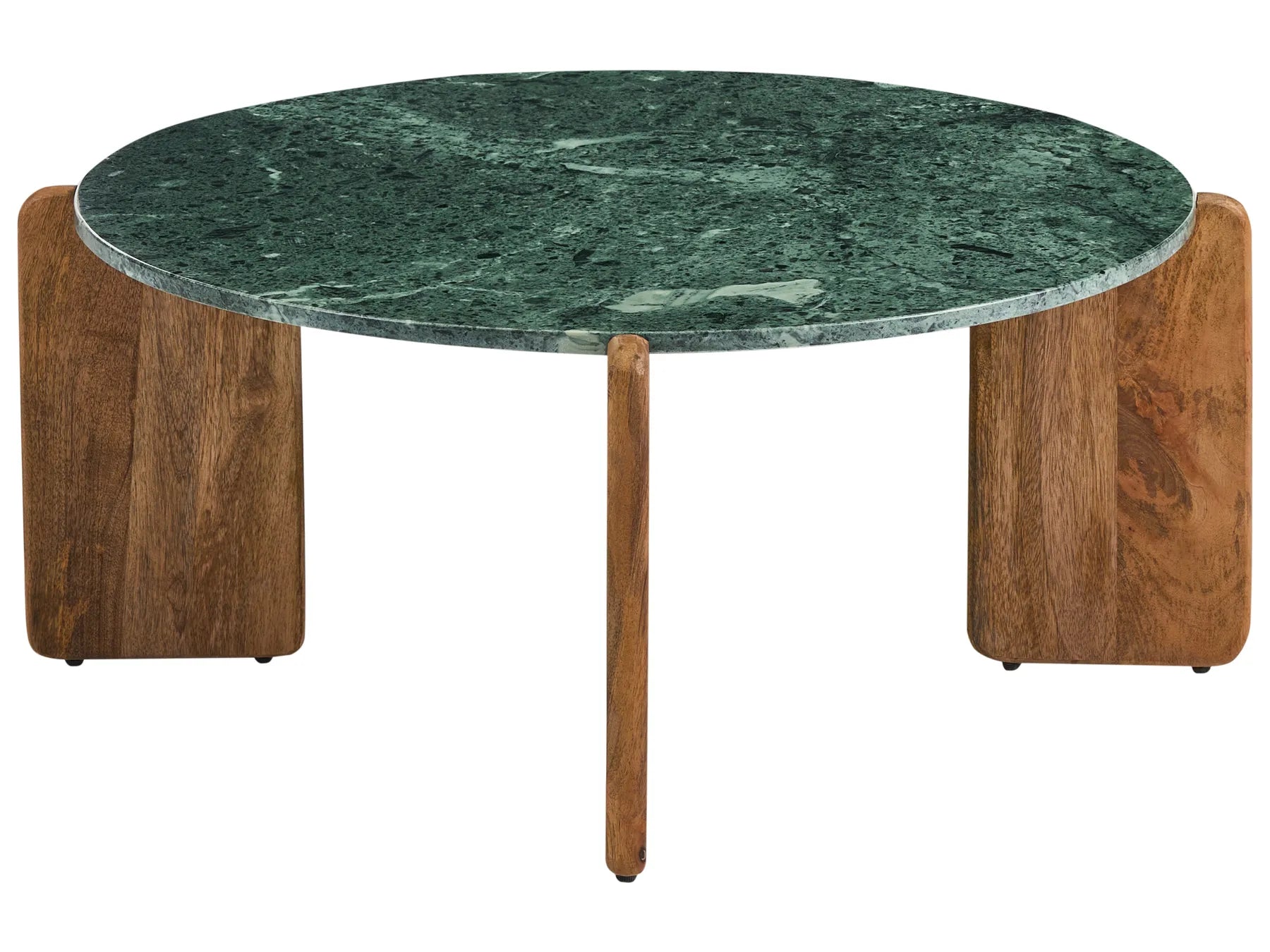 Coffee Table LUNO Marble Dark Green