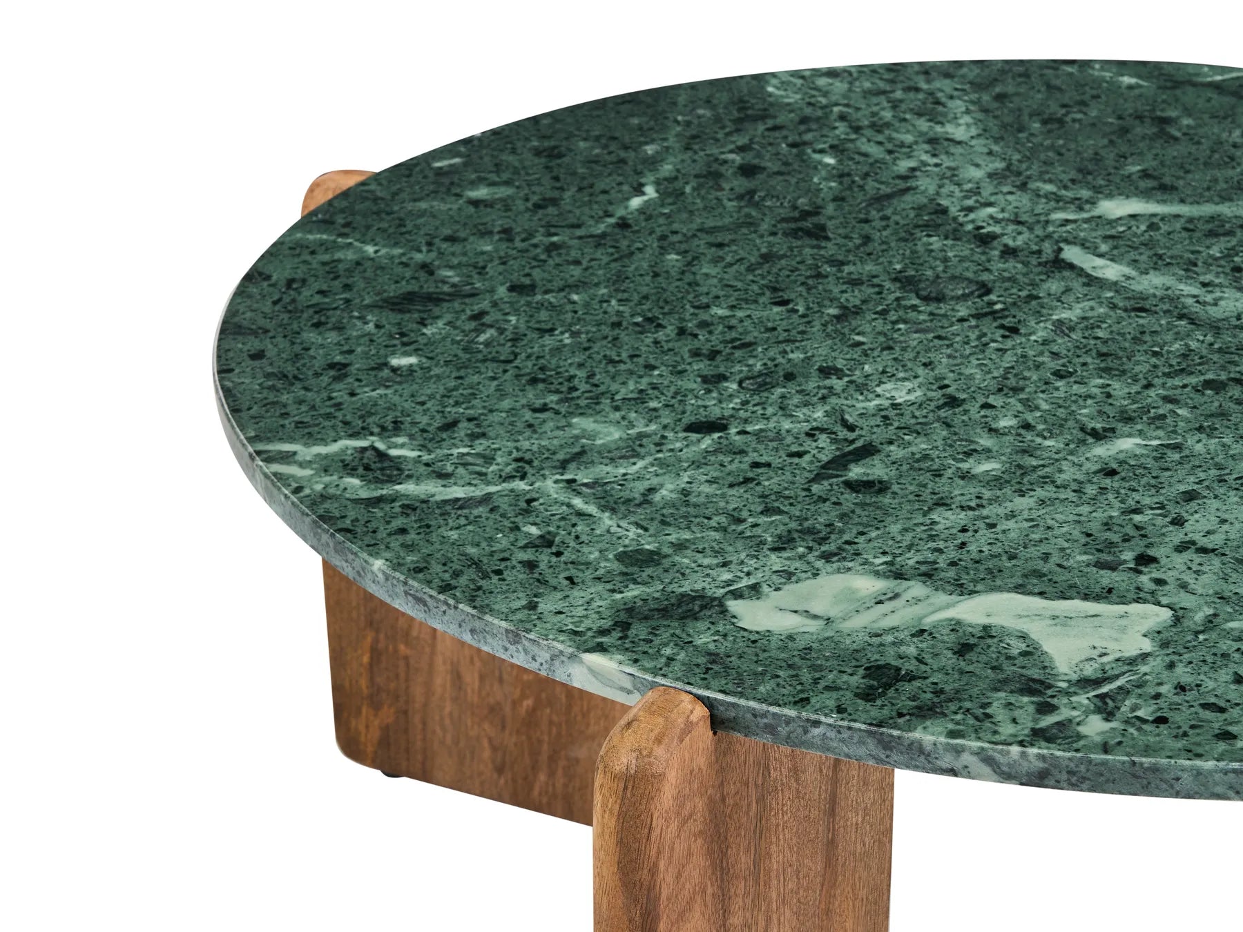 Coffee Table LUNO Marble Dark Green