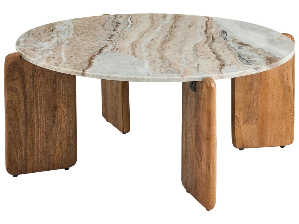 Coffee Table LUNO Marble Beige