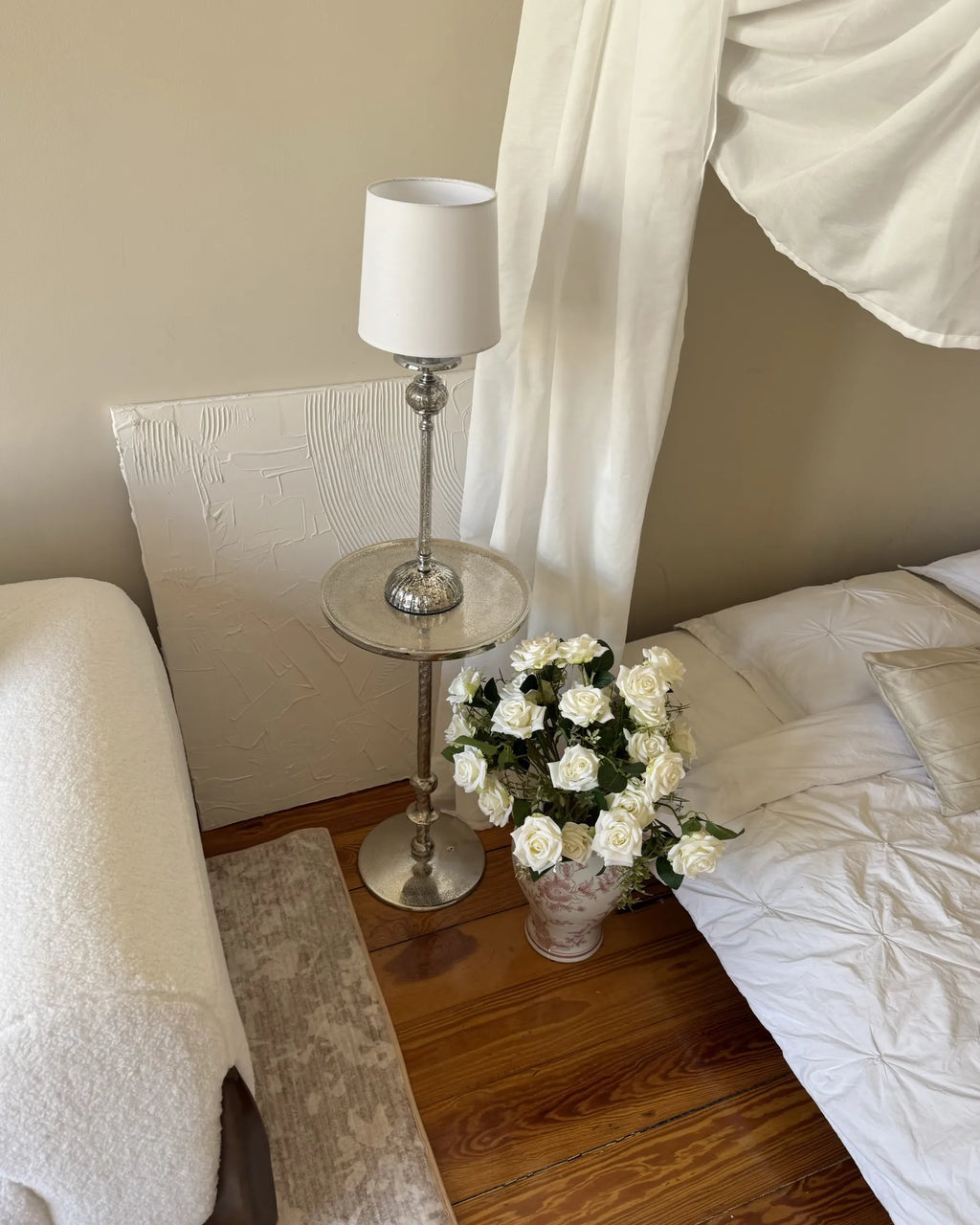 Side Table MEDA Metal Silver