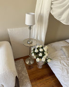 Side Table MEDA Metal Silver