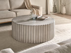Coffee Table POZZA 117 cm 117 cm Grey