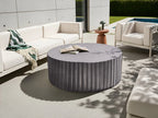 Coffee Table POZZA 117 cm 117 cm Black