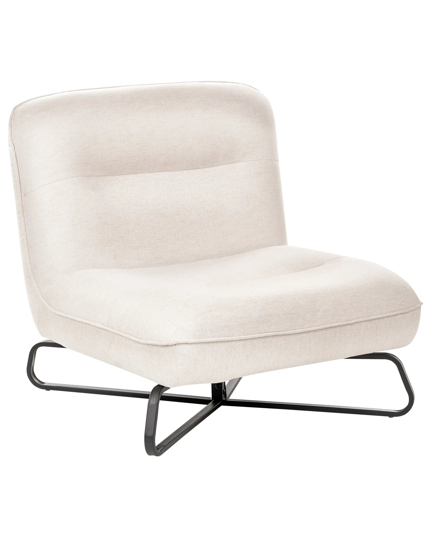 Armchair LINDAL Fabric Off-White
