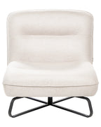 Armchair LINDAL Fabric Off-White