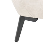 Armchair LAKENE Fabric Off-White