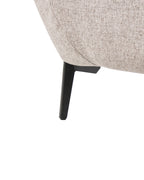 Armchair LAKENE Fabric Beige