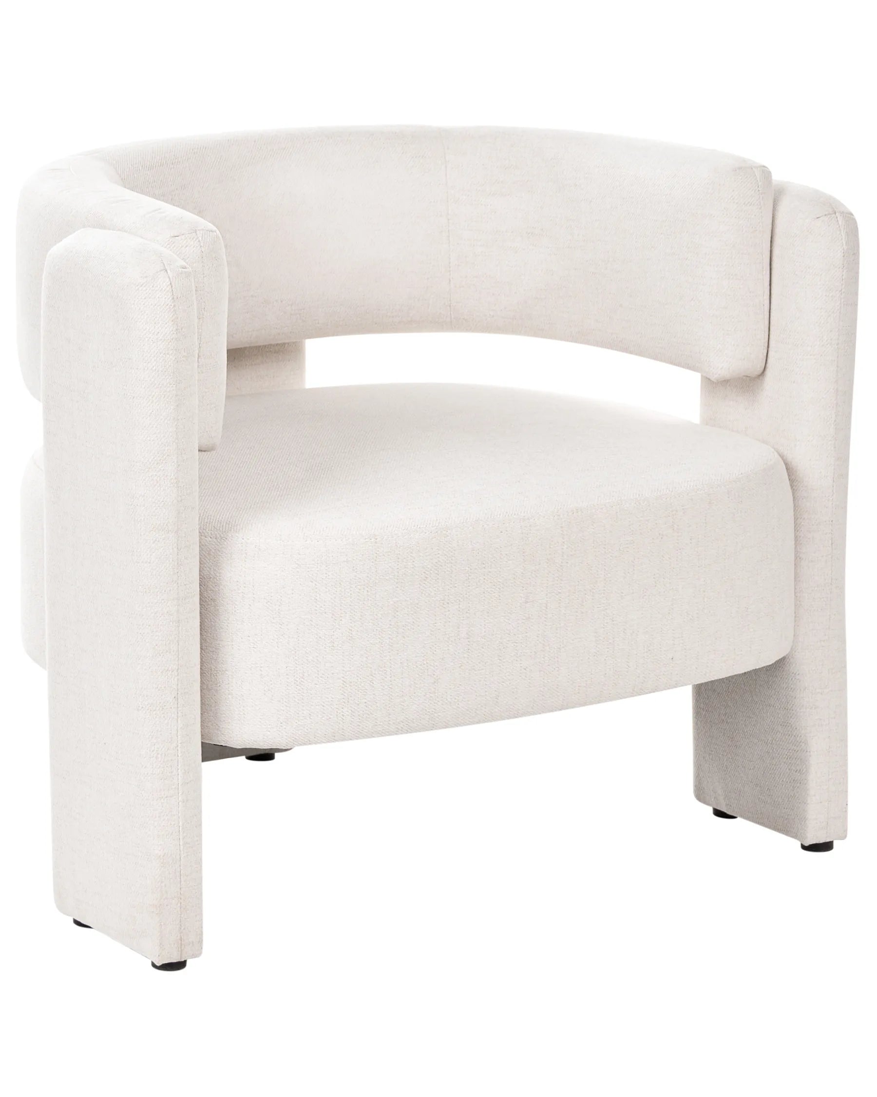Armchair MAGGEBY Fabric Off-White