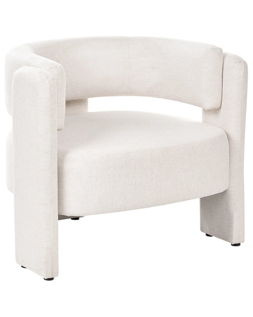 Armchair MAGGEBY Fabric Off-White