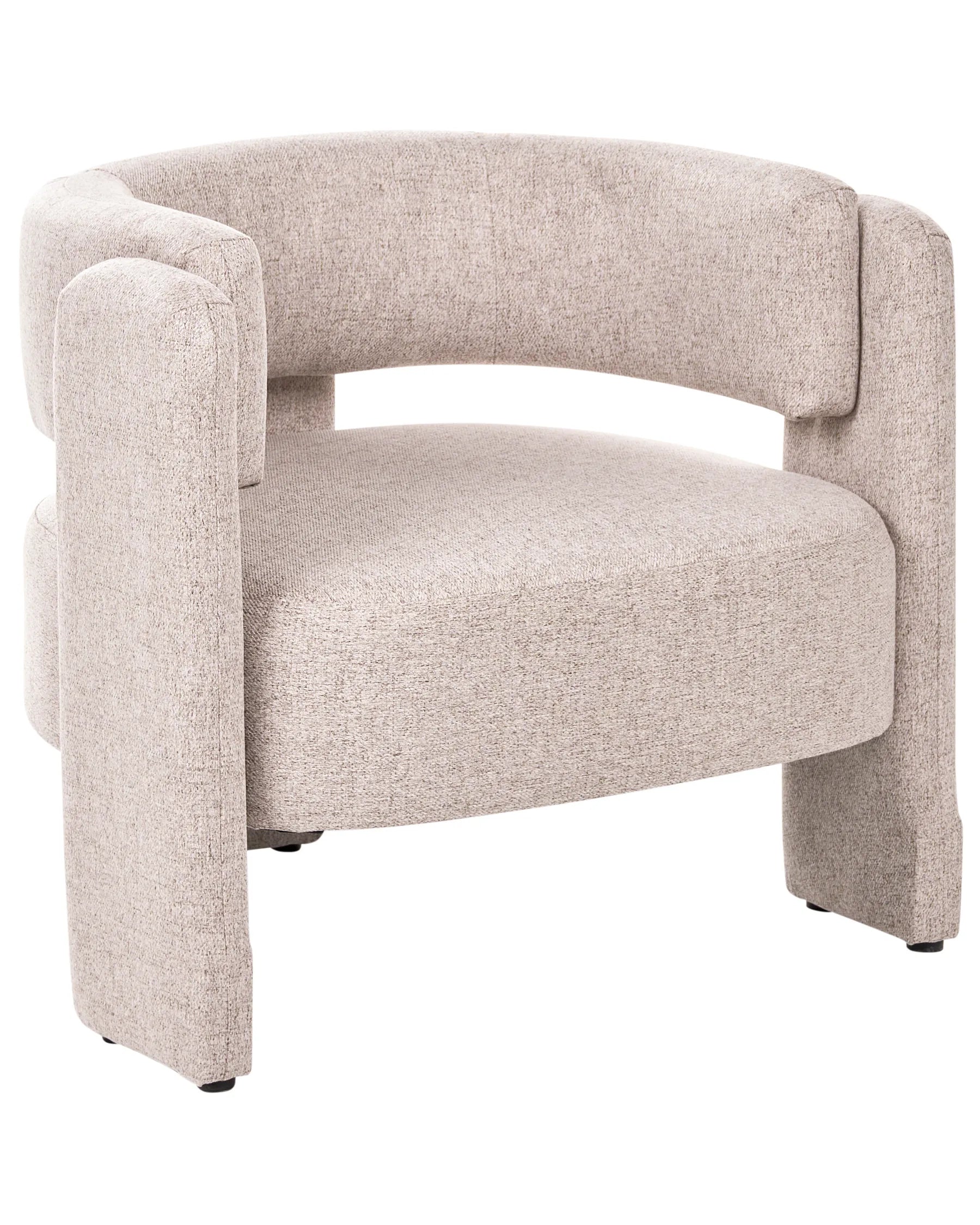 Armchair MAGGEBY Fabric Beige