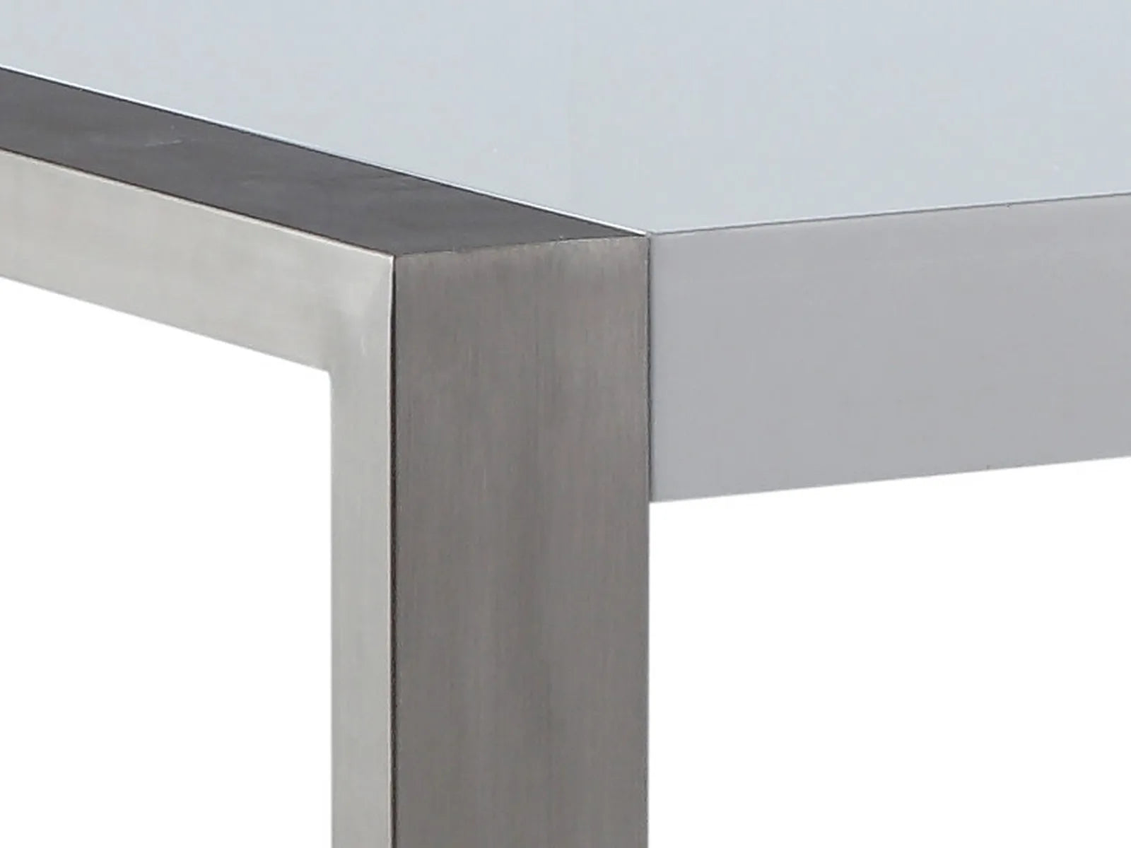 Dining Table ARCTIC Silver 220 cm 90 cm