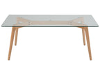 Coffee Table HUDSON Glass Transparent